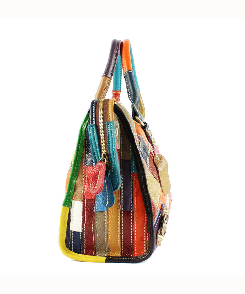Herlina | Håndlaget Veske I Patchwork-Design