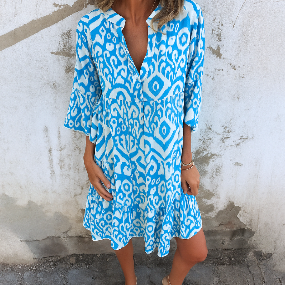 Kaia | Elegant kjole med V-hals