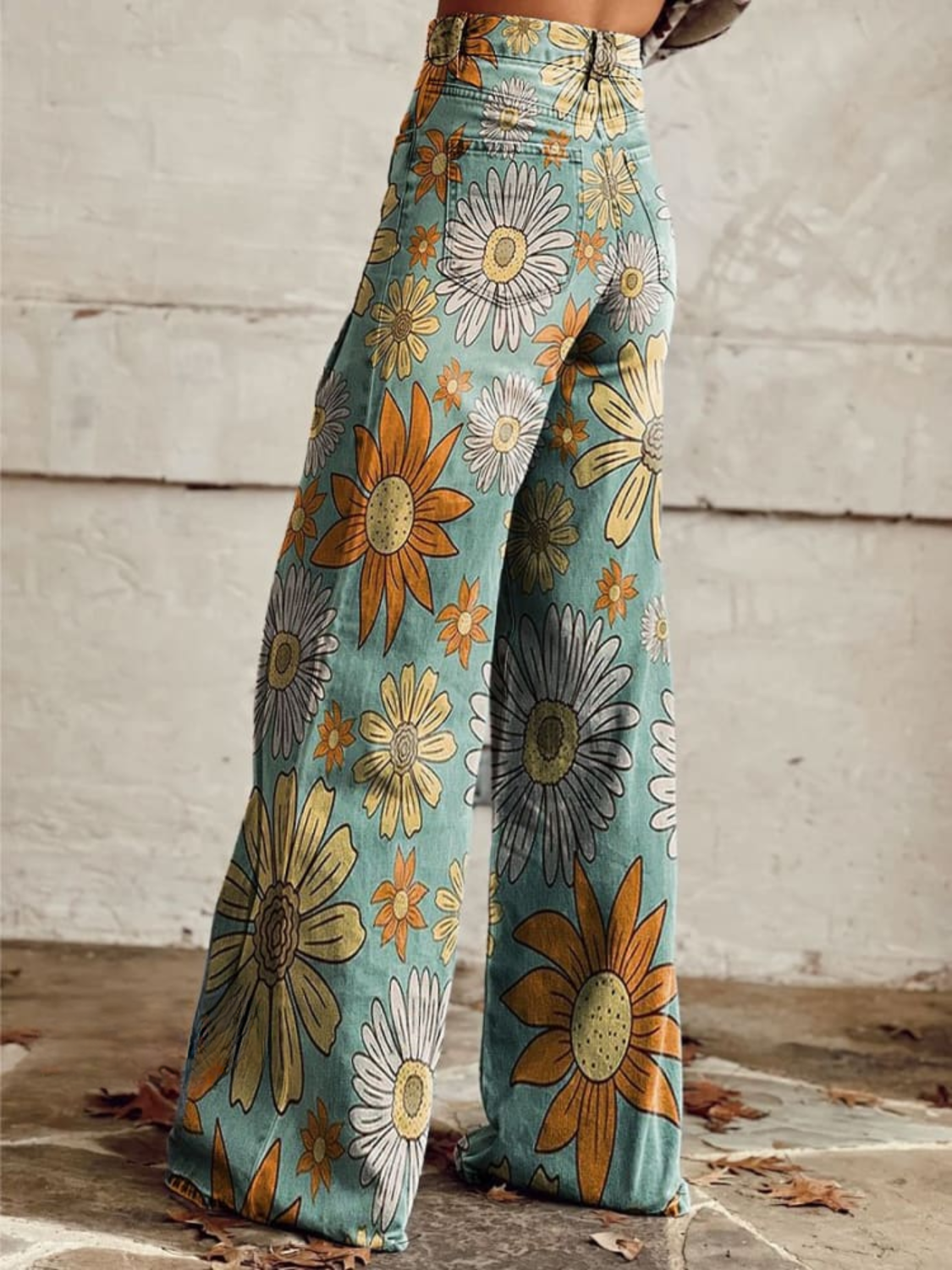 Cirilla | Vintage Blomsterbukse