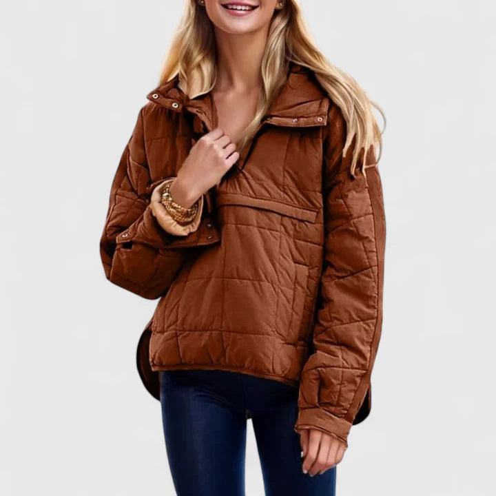 Veronika – Voděodolná oversized mikina s kapucí