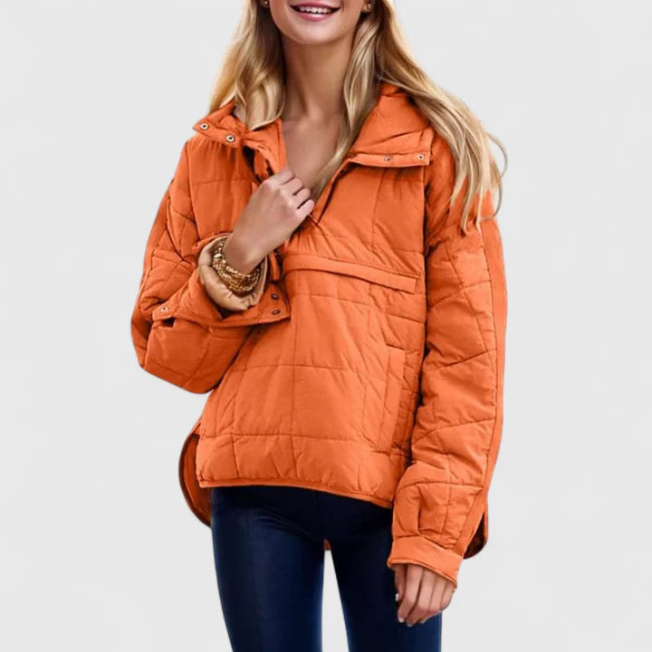 Veronika – Voděodolná oversized mikina s kapucí