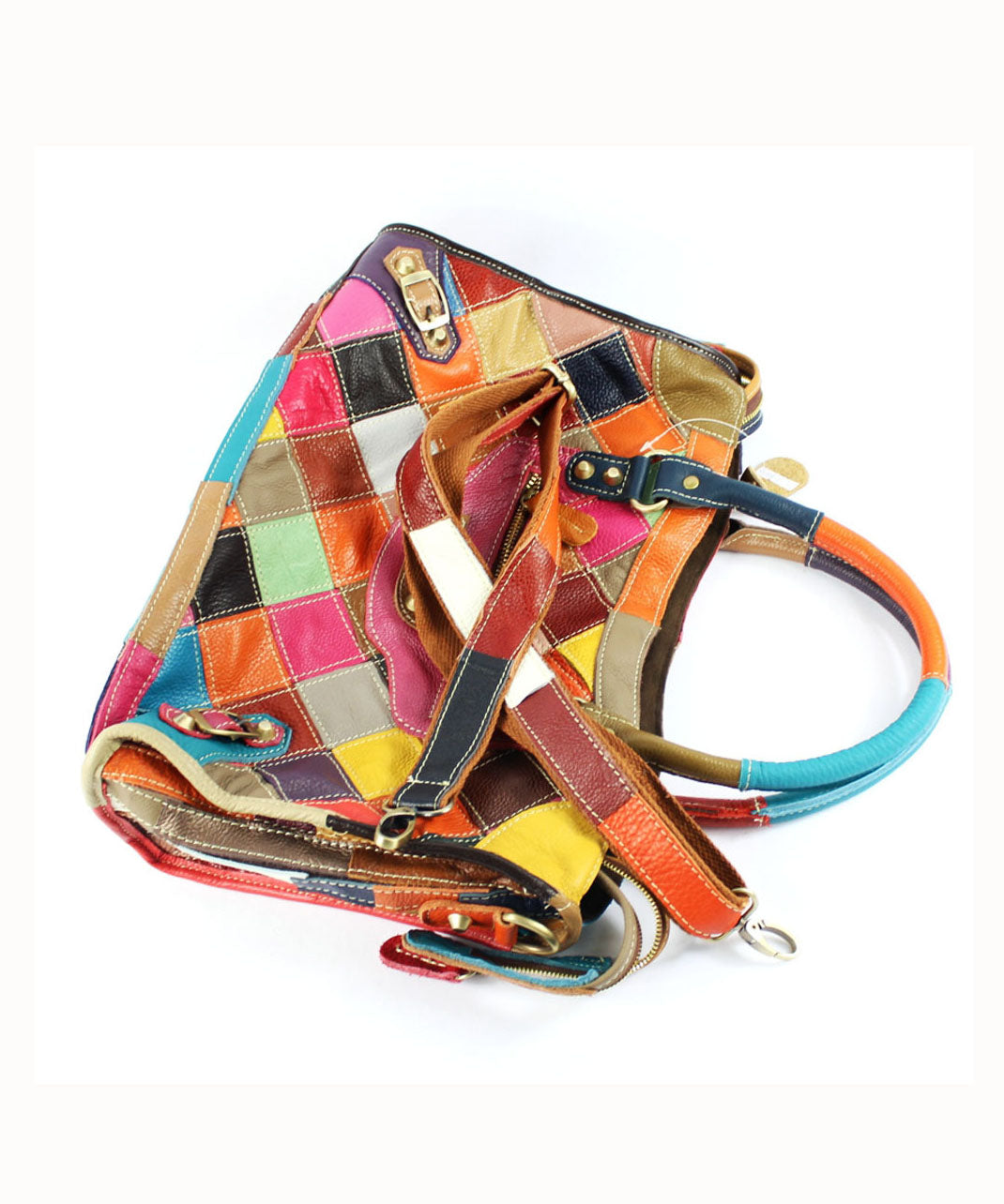 Herlina | Håndlaget Veske I Patchwork-Design