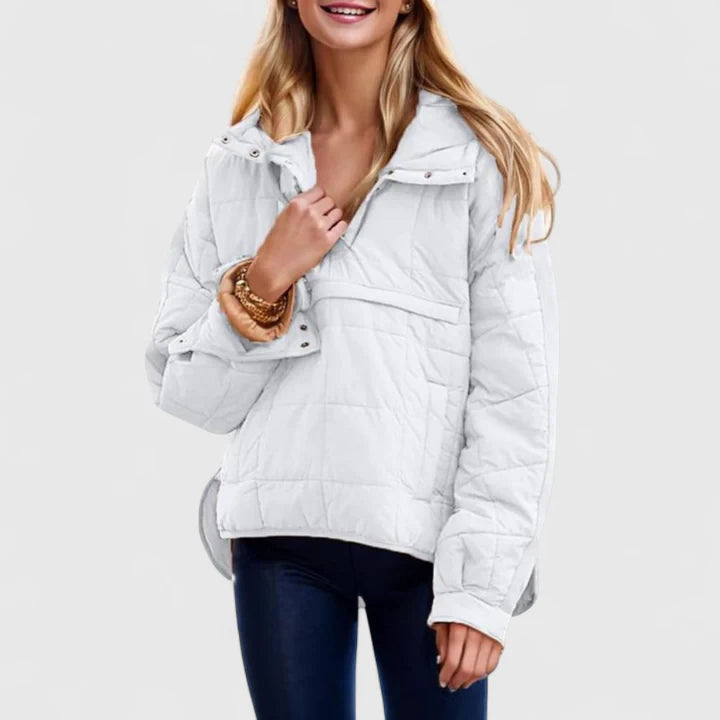Veronika – Voděodolná oversized mikina s kapucí