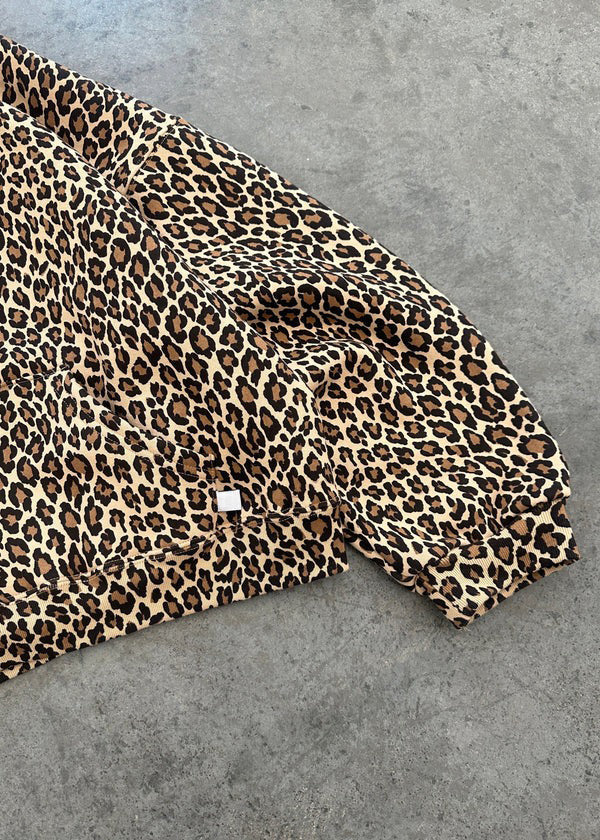 Noémie | Leopardmønstret hettegenser