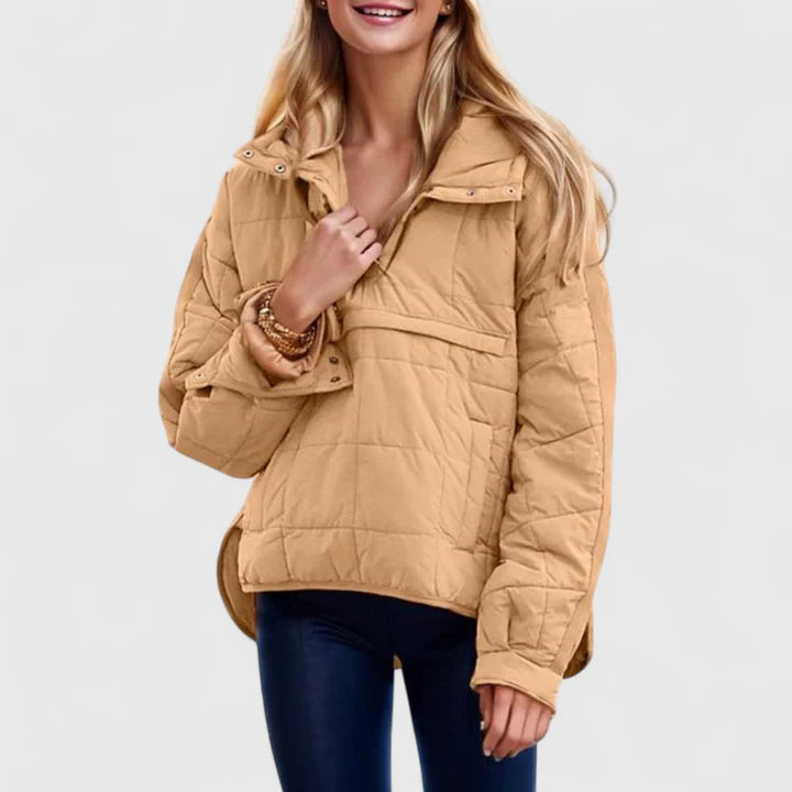 Veronika – Voděodolná oversized mikina s kapucí