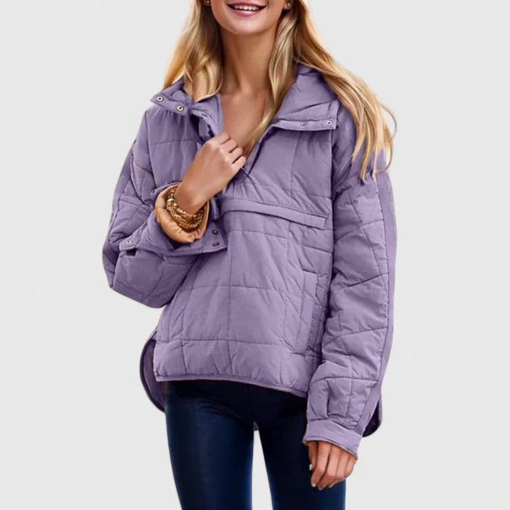 Veronika – Voděodolná oversized mikina s kapucí