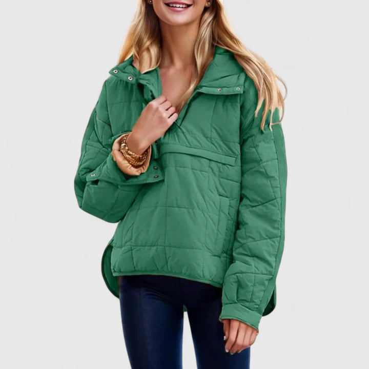 Veronika – Voděodolná oversized mikina s kapucí