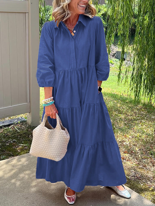 Anja | Tidlaus Maxikjole for Kvinner