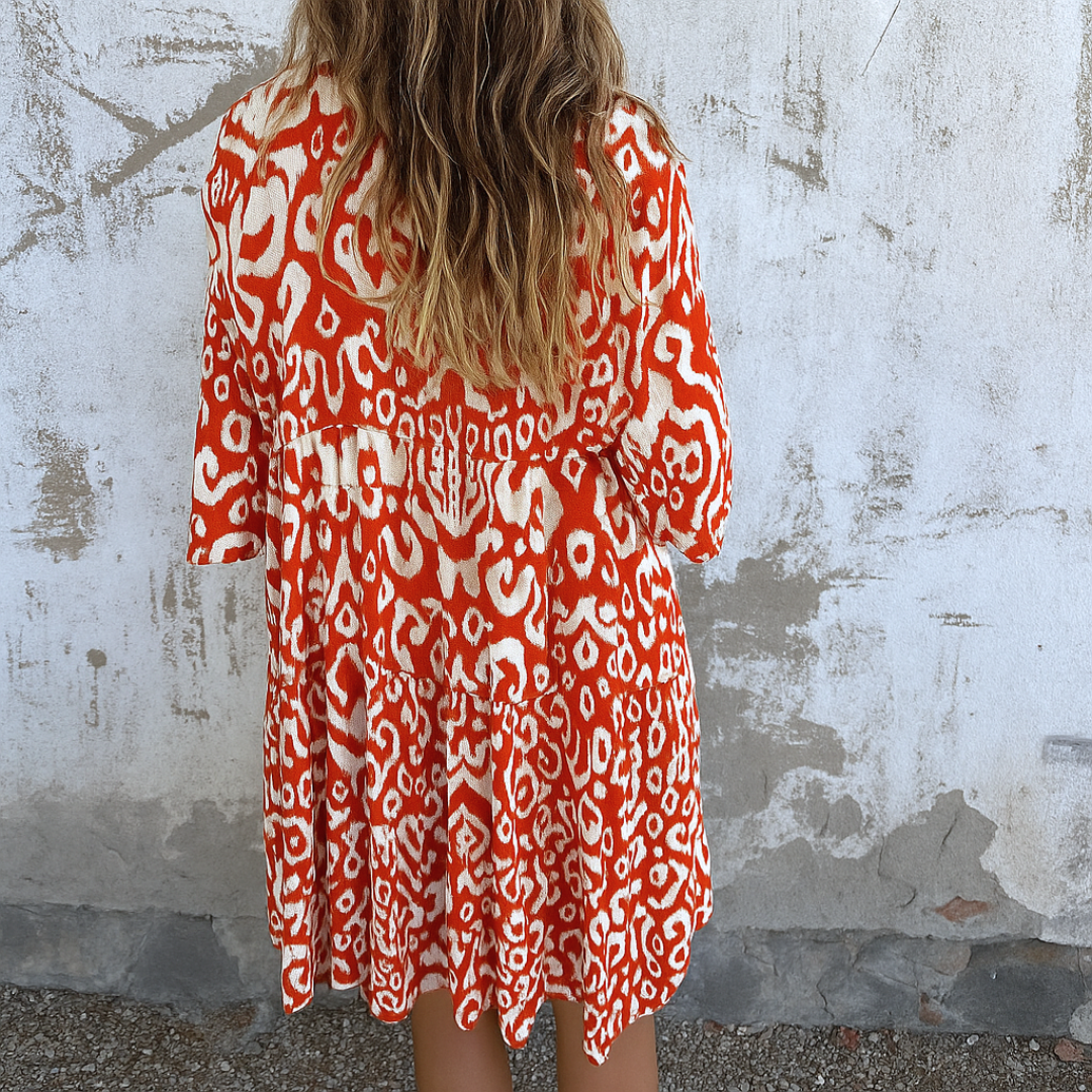 Kaia | Elegant kjole med V-hals