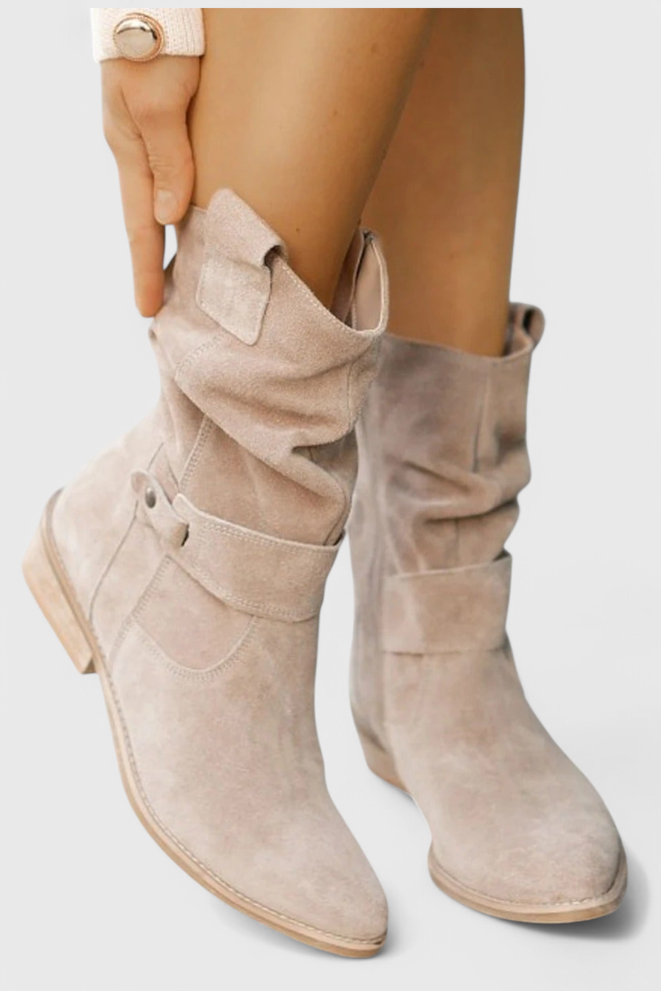 Aira Classic Suede Ankelstøvletter
