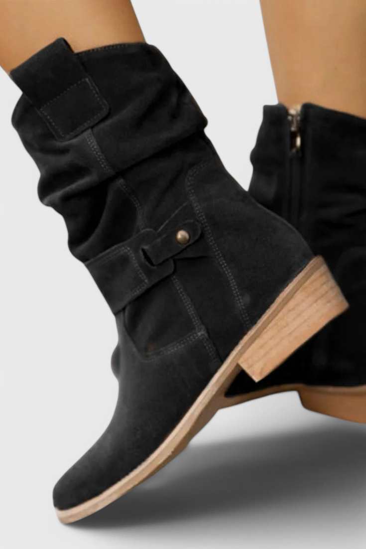 Aira Classic Suede Ankelstøvletter