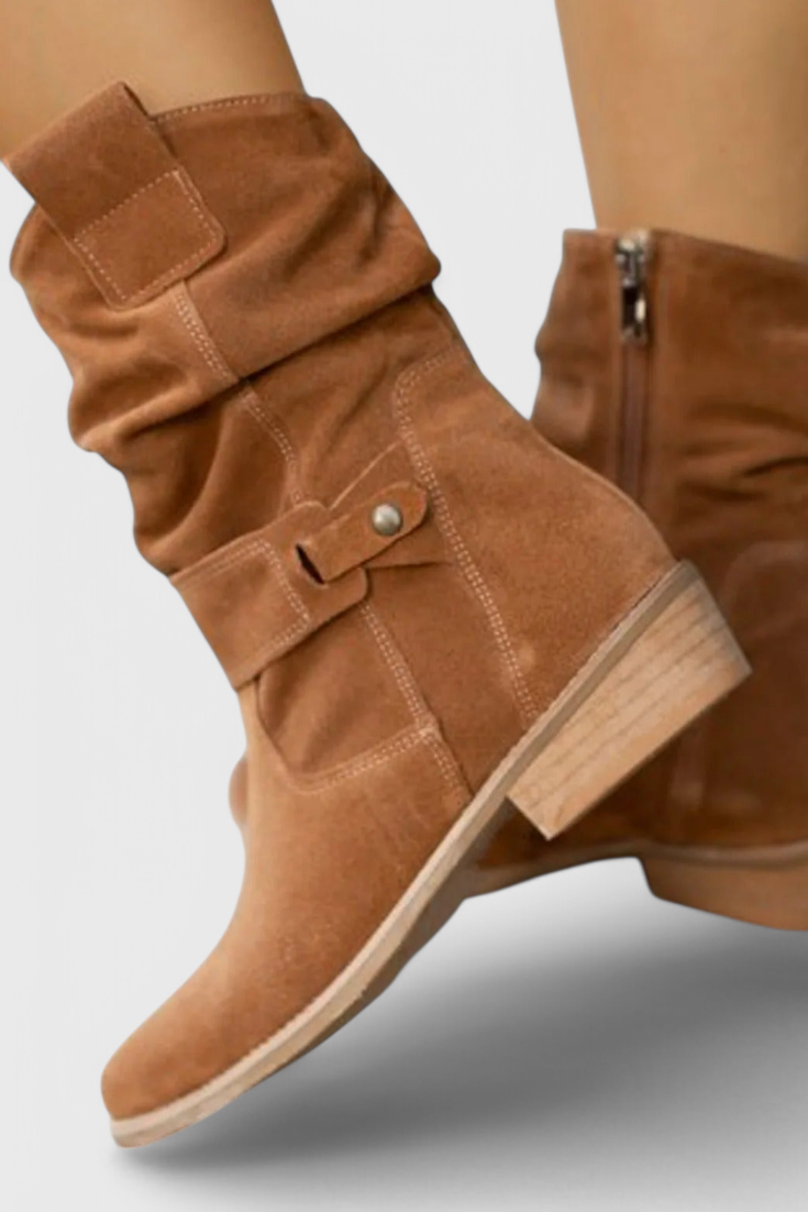 Aira Classic Suede Ankelstøvletter