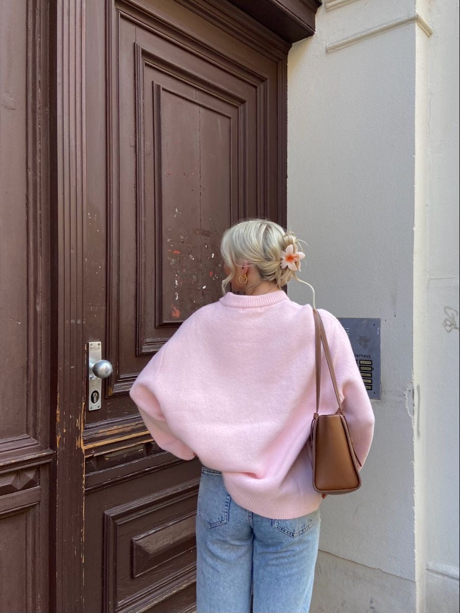 Bérénice | Rosa oversized genser