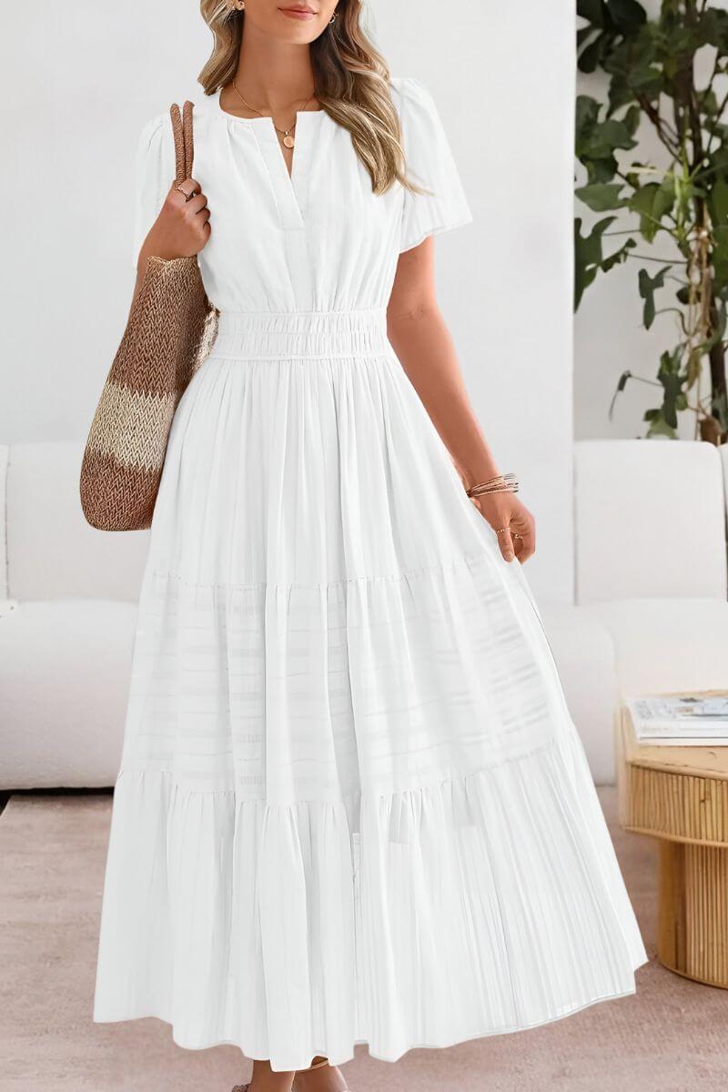 Irene™ | Elegant Boho Sommerkjole i Maxilengde
