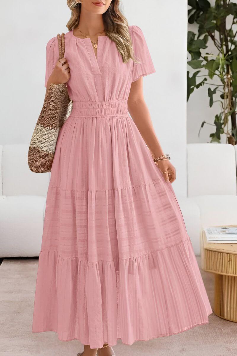 Irene™ | Elegant Boho Sommerkjole i Maxilengde
