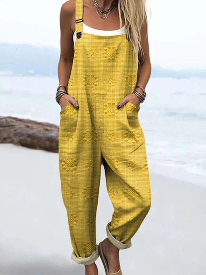 Petra - Vintage Casual Jumpsuit