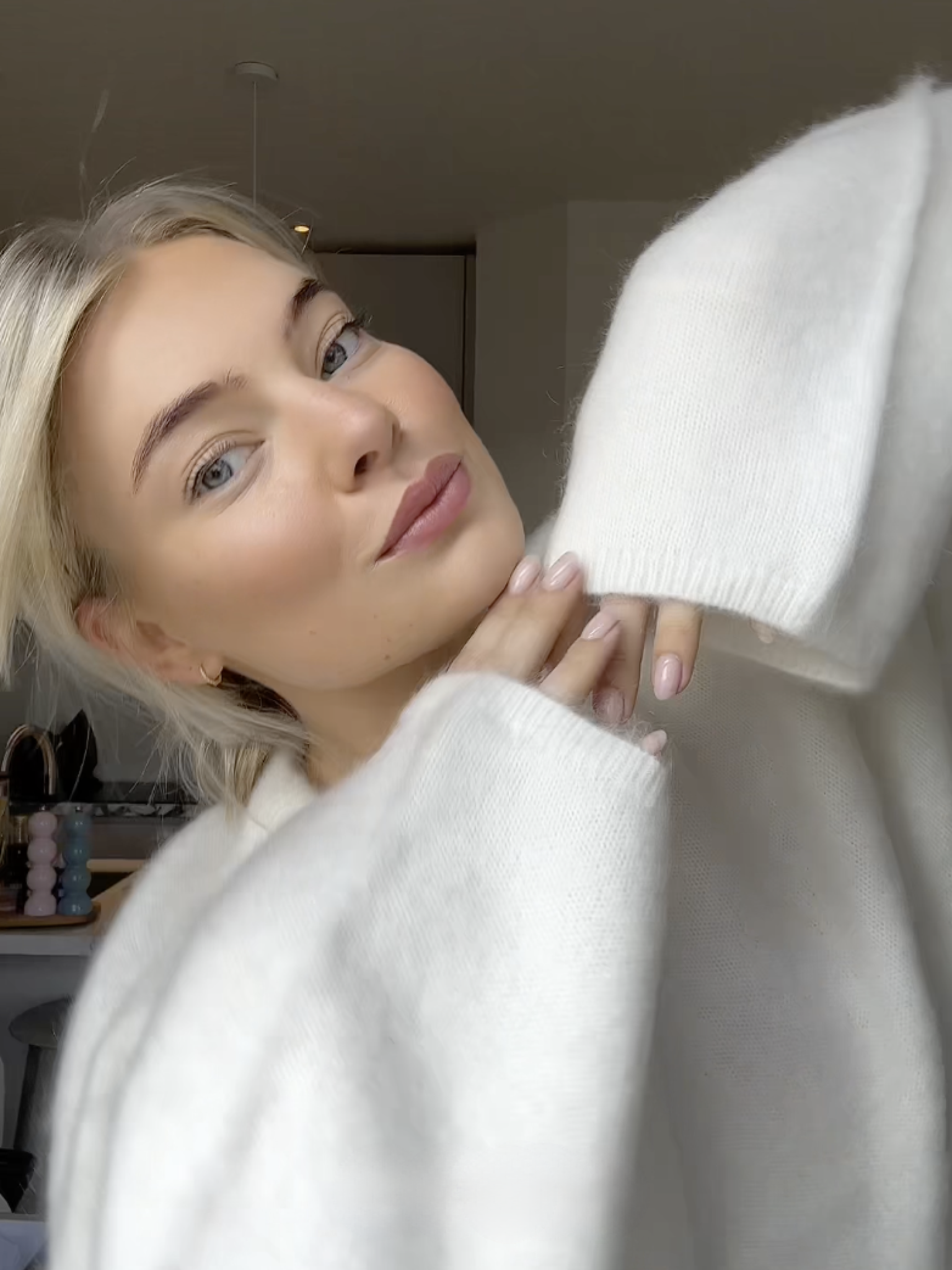 Élise | Rundhalset Genser i Mohair