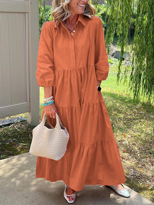 Anja | Tidlaus Maxikjole for Kvinner