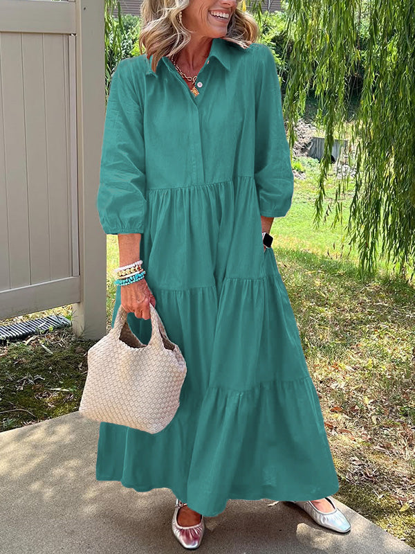 Anja | Tidlaus Maxikjole for Kvinner