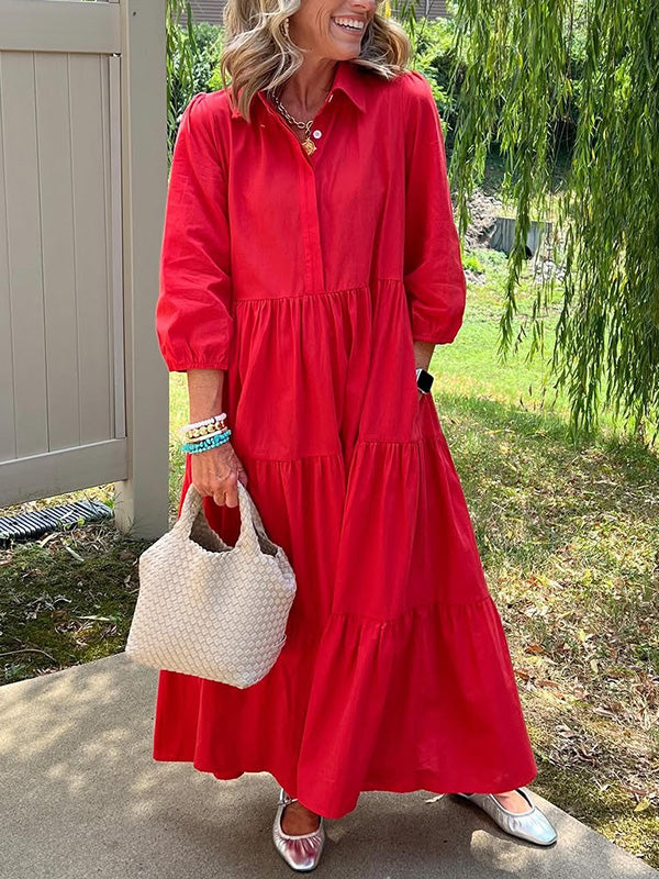 Anja | Tidlaus Maxikjole for Kvinner