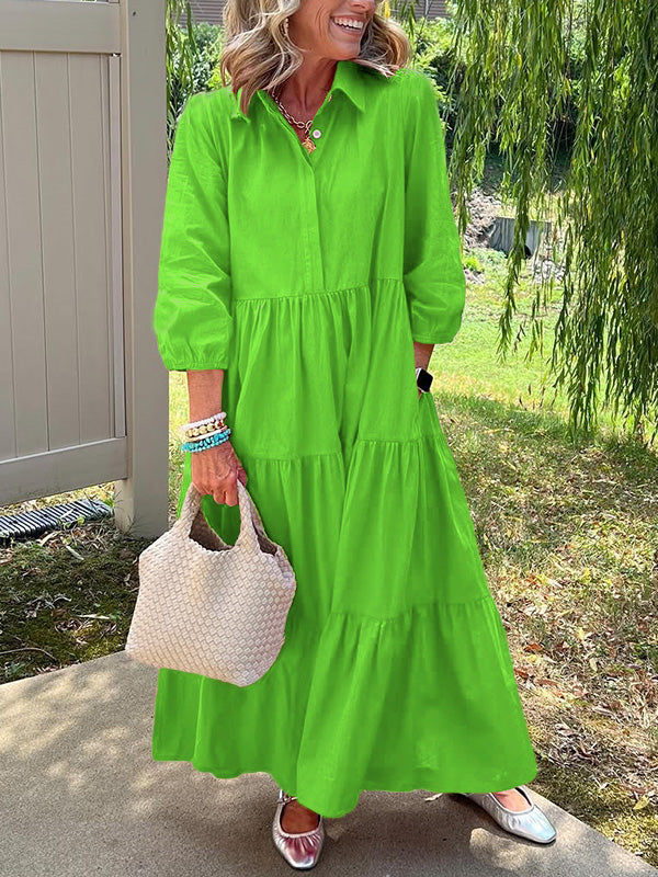 Anja | Tidlaus Maxikjole for Kvinner