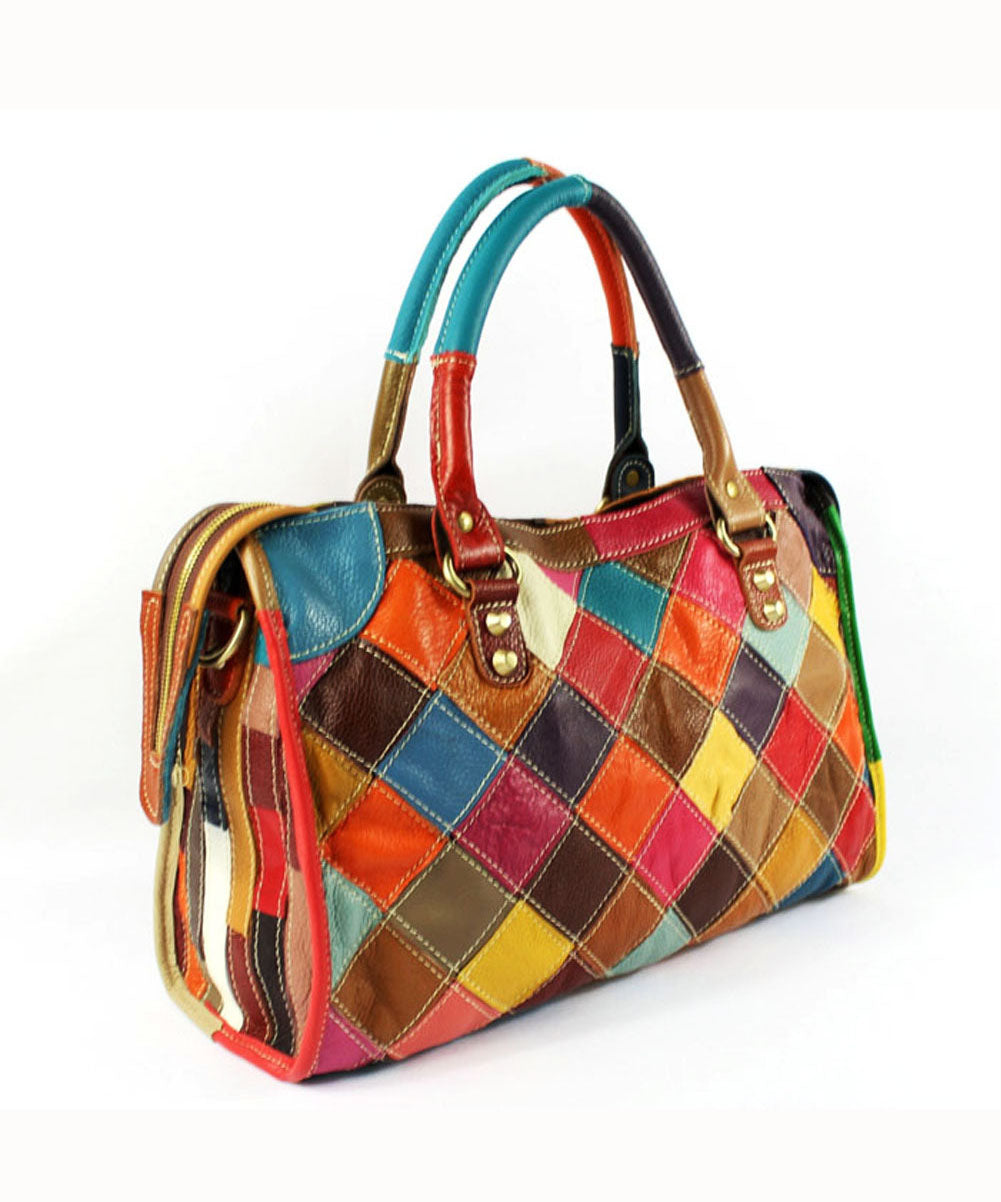 Herlina | Håndlaget Veske I Patchwork-Design