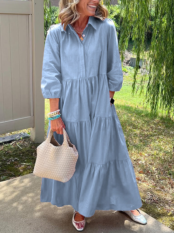 Anja | Tidlaus Maxikjole for Kvinner