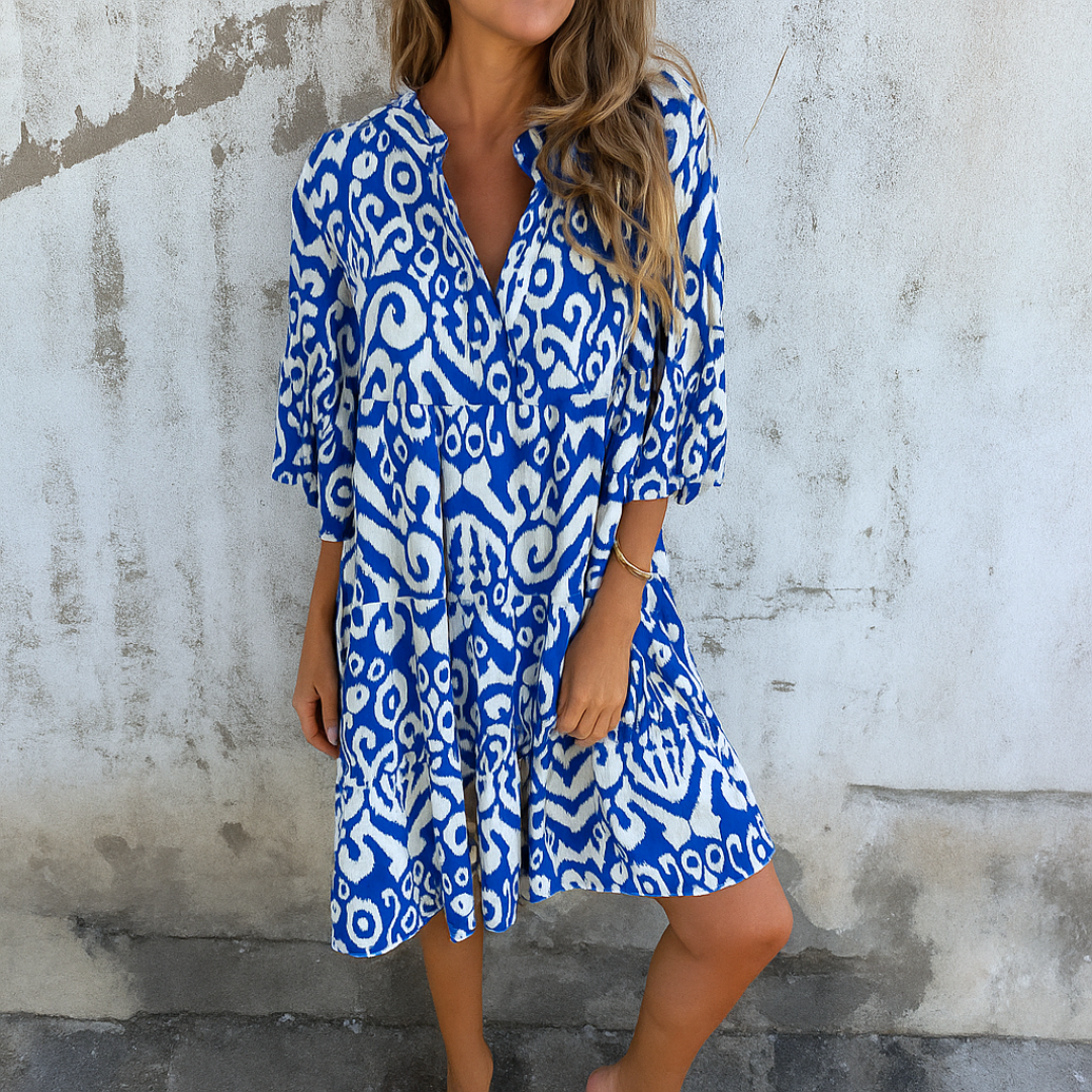 Kaia | Elegant kjole med V-hals