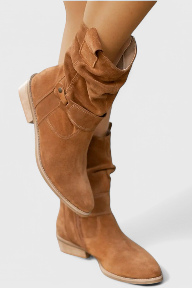 Aira Classic Suede Ankelstøvletter