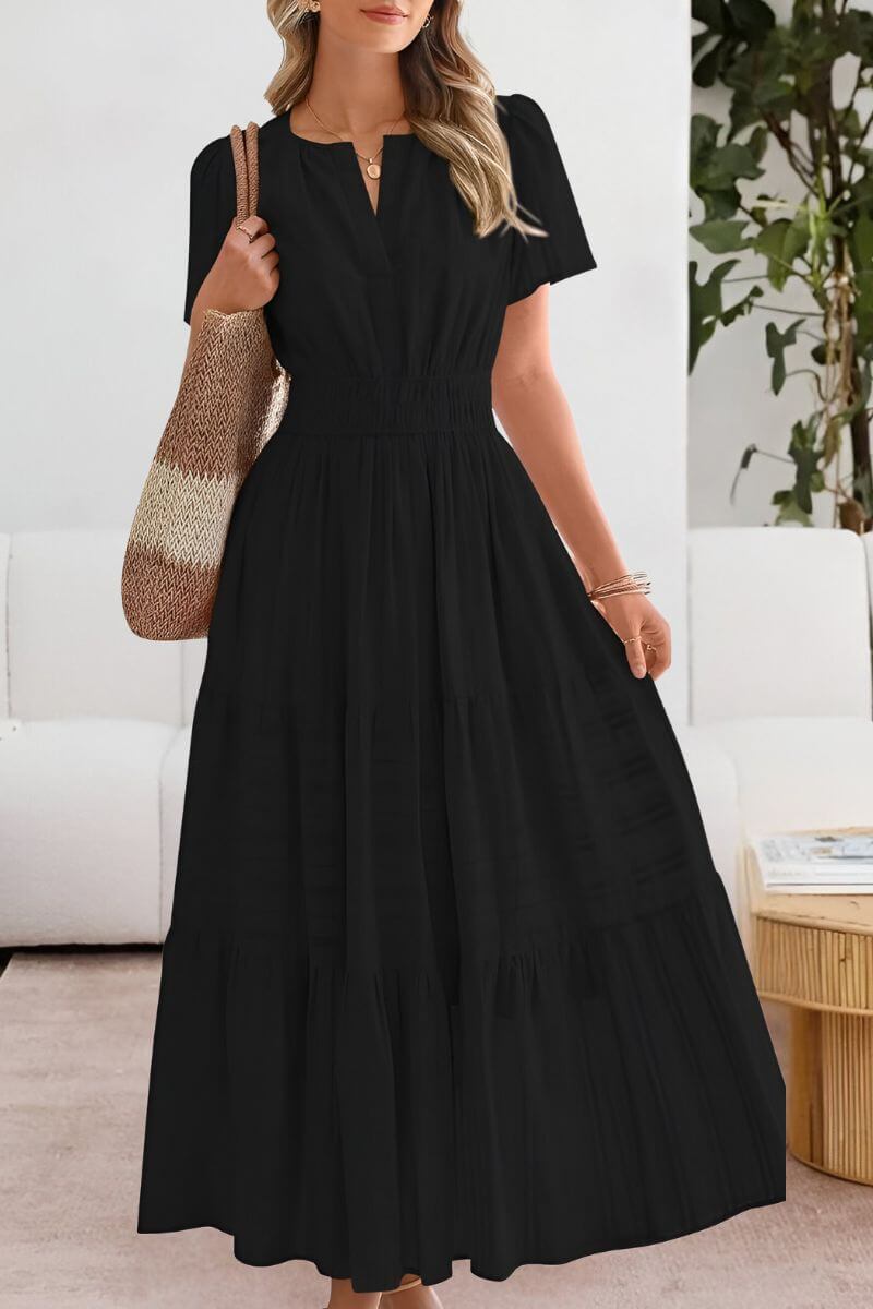 Irene™ | Elegant Boho Sommerkjole i Maxilengde
