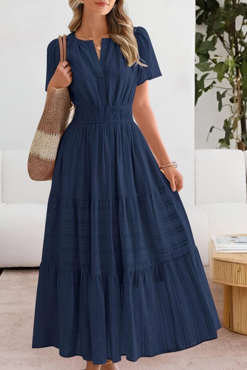 Irene™ | Elegant Boho Sommerkjole i Maxilengde