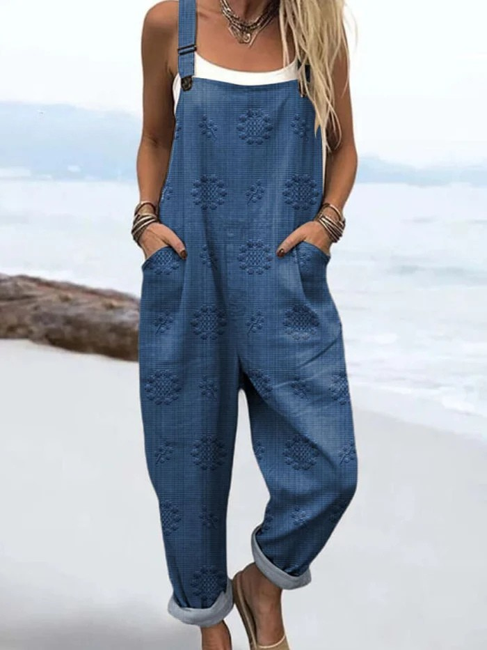 Petra - Vintage Casual Jumpsuit