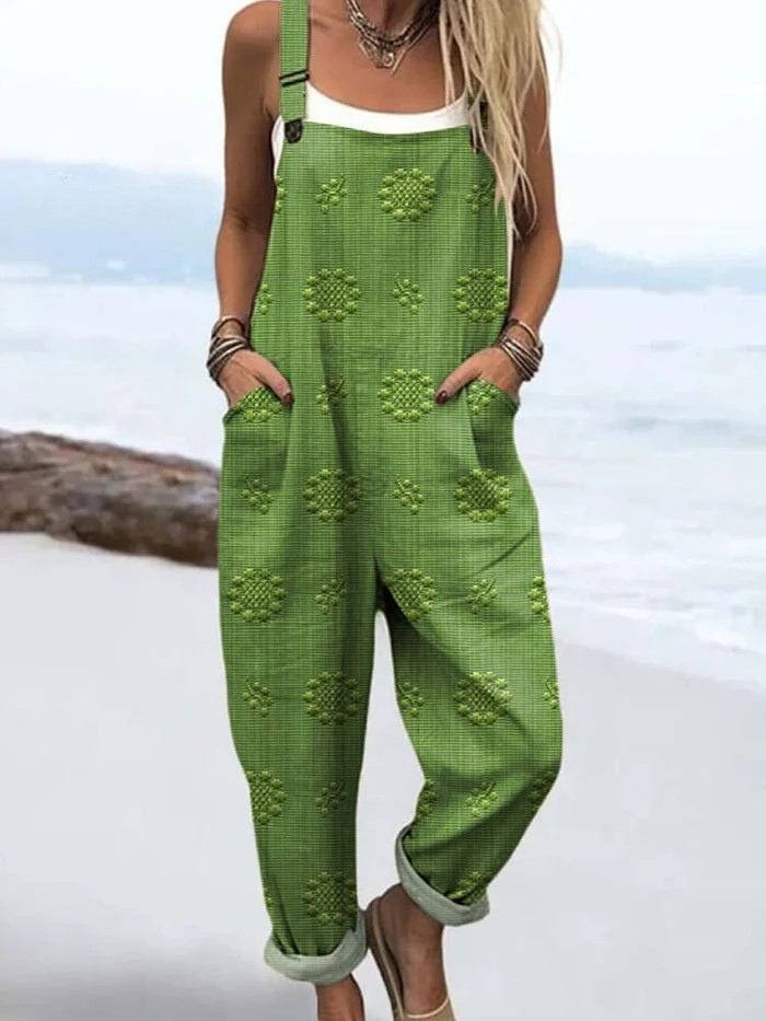 Petra - Vintage Casual Jumpsuit