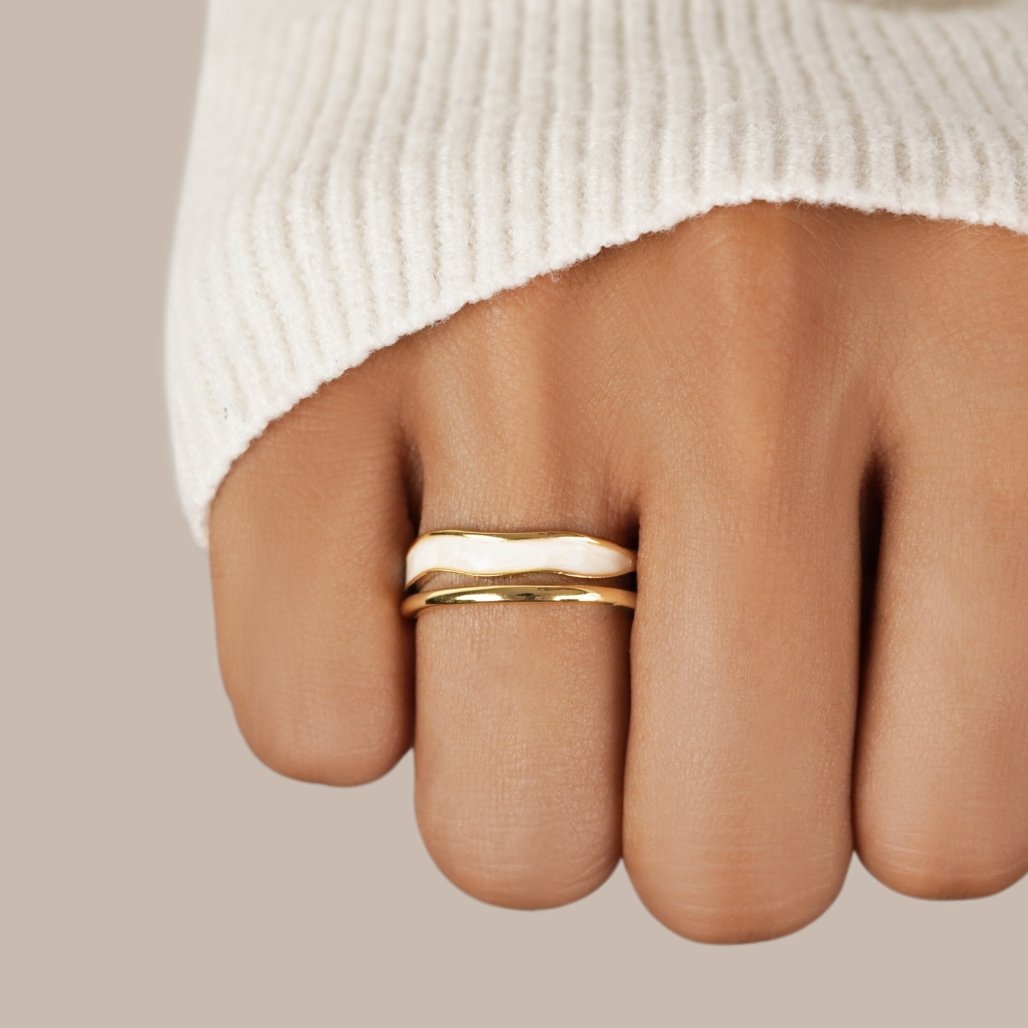 Håp – Unik Håndlaget Ring