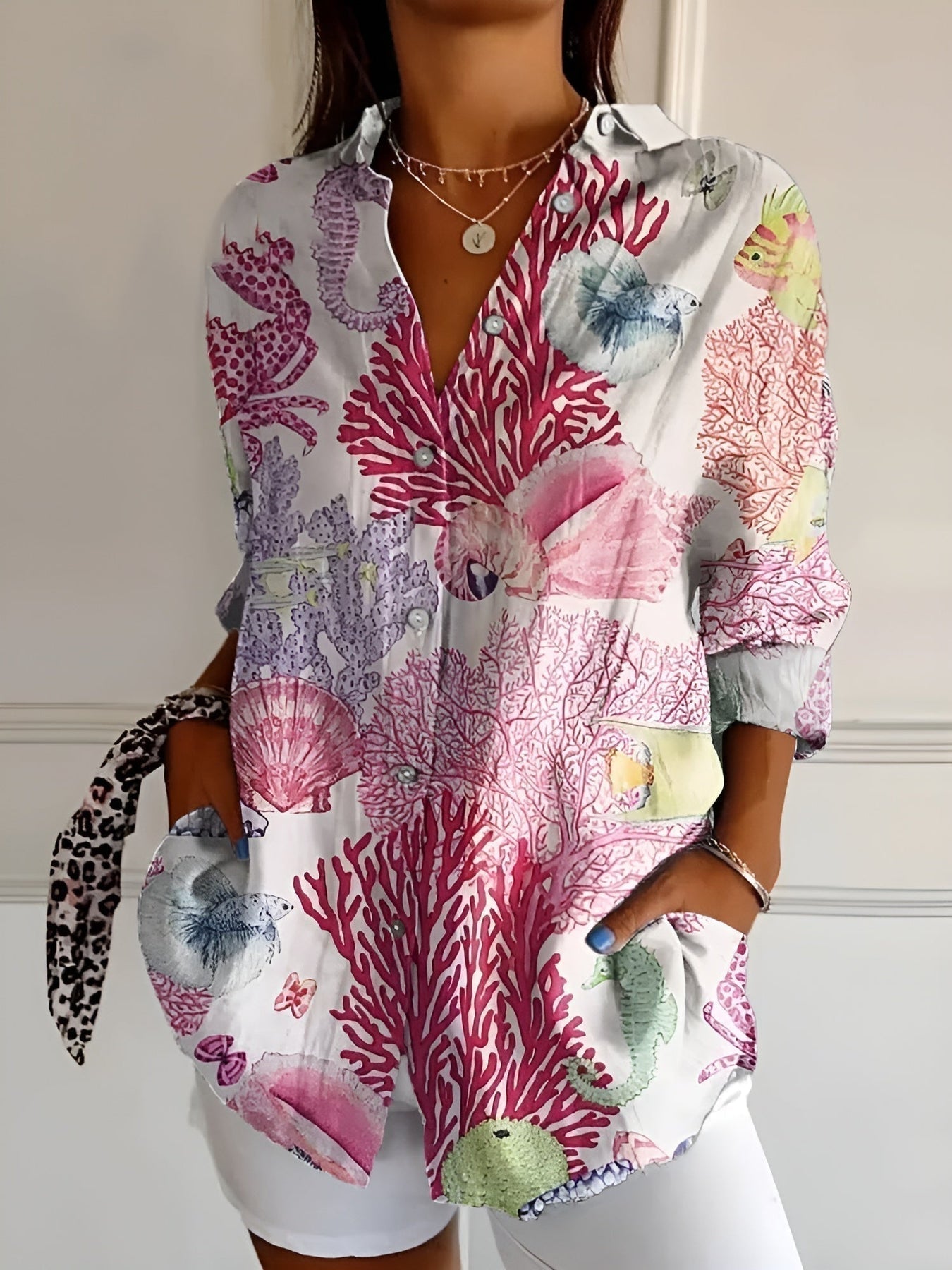 Magalie | Avslappet bluse